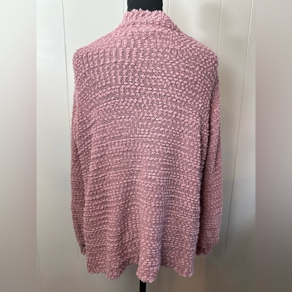 Wild Fable Popcorn Soft Pink Knit Cardigan Women’s Size XS - Picture 3 of 10